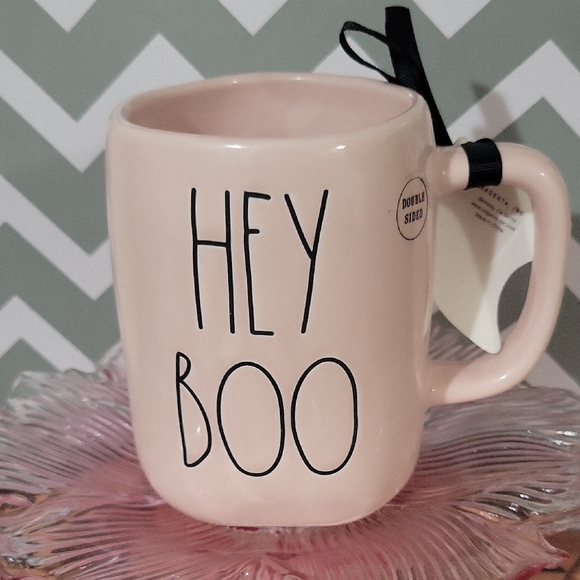 Rae Dunn Blush Skeleton Mug - Picture 2 of 2